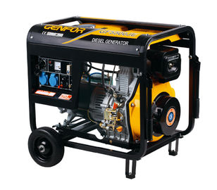 2KW - 12KW Light Duty Portable Diesel Generator Simple Emergency Power